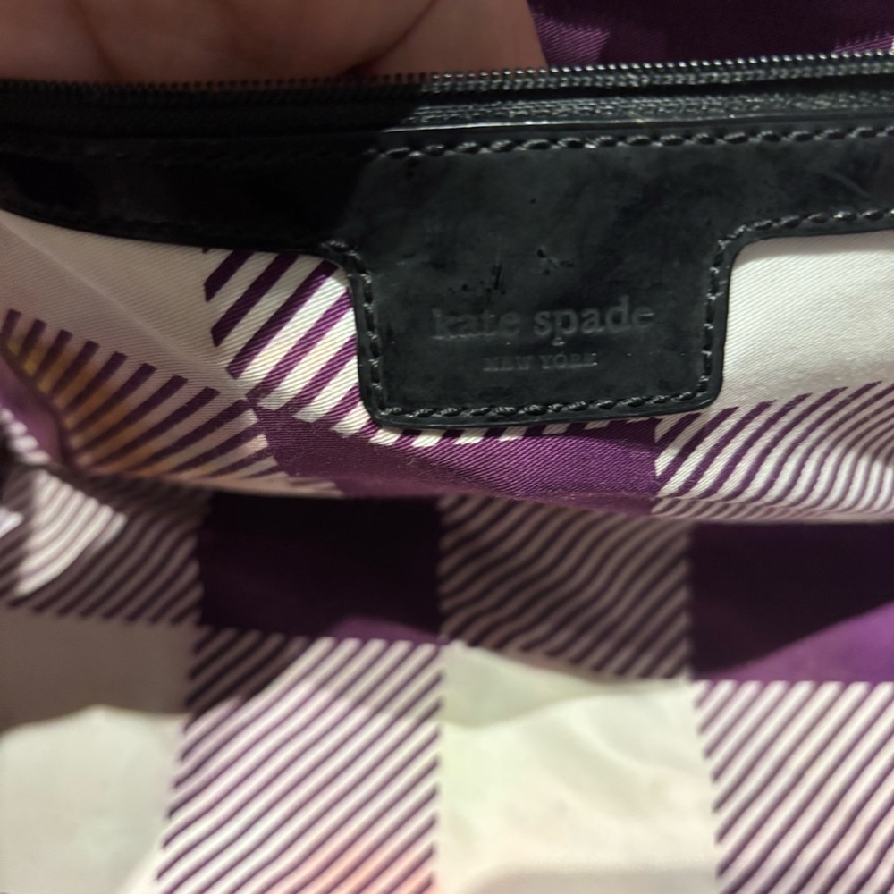 KATE SPADE NEW YORK Wicker Leather Trimmed Square Basket Bag - Picture 13 of 15